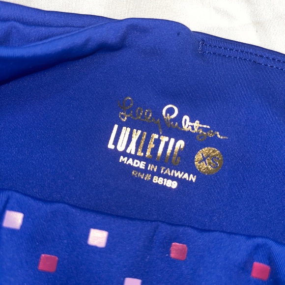 NWOT Lilly Pulitzer luxletic weekender high rise crop leggings XS - Picture 5 of 7